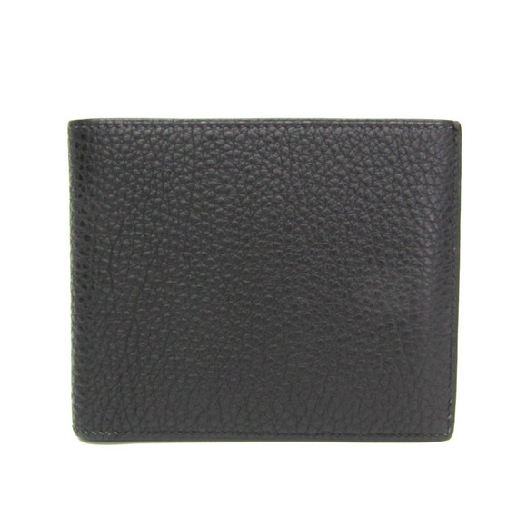 Hermes MC2 Thales MenWomen Togo Leather Wallet